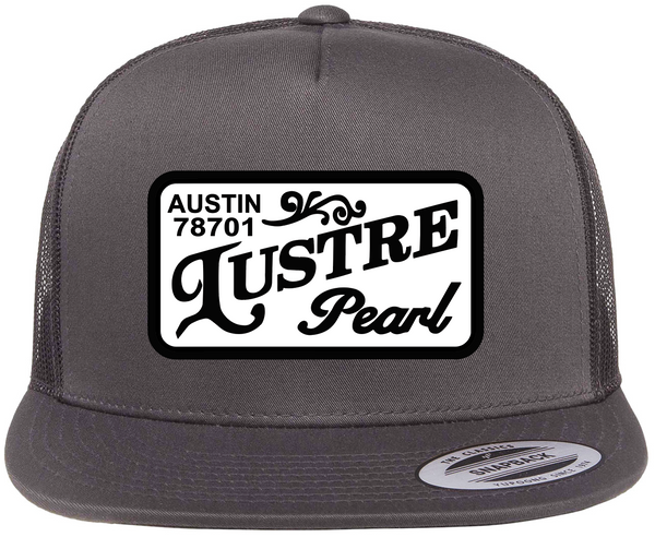 Lustre Pearl- Patch Hats- Flatbill Trucker